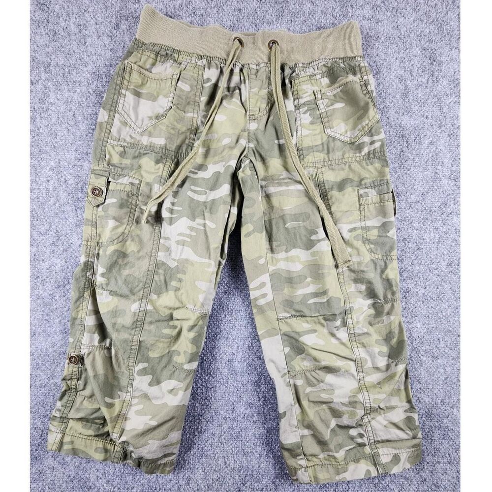 No-boundaries Women's Green and Khaki Trousers